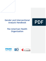 Gender and Intersectional Analysis Handbook 2024