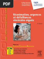 Réanimation, Urgences Et Défaillances Viscérales Aigues