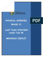 Grade12 Physical Sciences Last Push Strategy Hash Tag 45