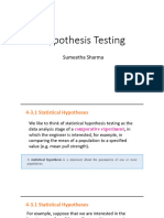 QT Session 16 - 22 Hypothesis Testing