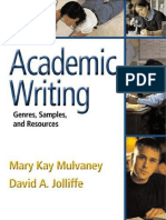 Academic Writing - Genres, Samples, and Resources