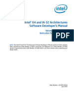 Intel® 64 and IA-32 Architectures Software Developer's Manual