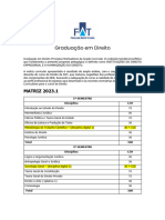 Matriz Direito 2023.1