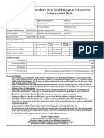 MSRTC - Online Reservation System