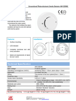 Conventional Photo - Electronic Smoke Detector AW-CSD 381