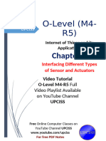 m4 r5 o Level Iot Practical Classes Chapter 4 Diffrent Type of Sensors and Actuators