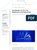 Top Books On C++ For Beginners and Advanced