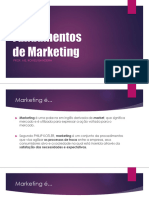 AULA V - Fundamentos Do Marketing