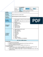 Learning - Plan - WEEK 5