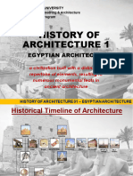 04 Pre-Classical Architecture Egyptian Architecture