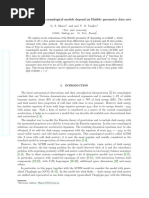 How Predictions of Cosmological Models Depend On Hubble Parameter Data Sets