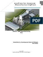 Feasibility Study For Gypsum Powder Manufacturing