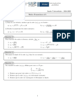 TD N°1 Maths BCG