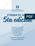 Formato APA 5ta Edición