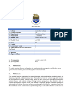 Module Outline Gender and Law 2023