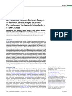 York Et Al 2024 An Exploratory Mixed Methods Analysis of Factors Contributing To Students Perceptions of Inclusion in