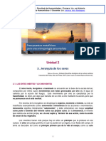 EHI en Lic. Historia. - Unidad II - Jerarquía de Los Seres - 1ºC 2024