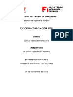 Actividad Correlación SPSS