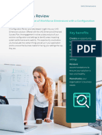 Configuration Review Datasheet