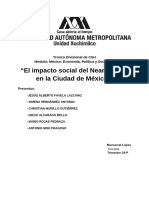 El Impacto Social Del Nearshoring en La CDMX