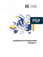 Guía de Aprendizaje Unidad 1 - Arquitectura Empresarial