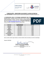 Convocacao Monitores Ssa