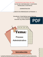 Procesos Administrativos