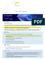 Cognizant On-Campus Hiring 2025 - Eligible For In-Person Technical Interview - Mail