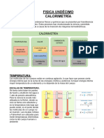 Fisica Undécimo Calorimetría