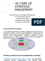 Basic Concepts of Strategic MGT