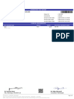 MR Syed Tanveer - Geelani: Laboratory Test Report