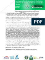 RELATO DE CASO - Uso Do Óleo Essencial de Lippia Origanoides Como Anestésico para Juvenis de Piaractus Mesopotamicus