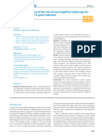 A Systematic Review of The Role of Non-Magnified Endoscopy For The Assessment of Infection