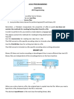 Java Chapter 4 Notes