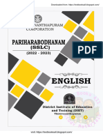 SSLC - PARIHARA BODHANAM-ENGLISH-2023@Textbooks All aLL