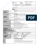 Form 1 Lesson Plan