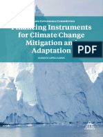 Financing Instruments For Climate Change Mitigation and Adaptation 2021 11 08