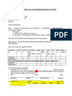 Kotak Application For Export Bill Submission LC 0130 BIll 83