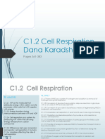 C1.2 Cell Respiration