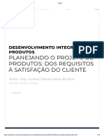 Dos Requisitos À Satisfação Do Cliente