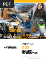 2022 Caterpillar Investor Presentation