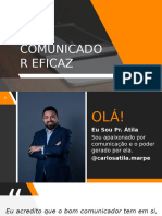 Comunicador Eficaz - Oratória e Retórica