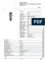 Sensor de Velocidade Transportador - XSAV11801 - Document