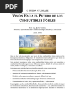 10.0 Visión Hacia El Futuro de Los Combustibles Fósiles