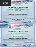 Certificate Recognition 2024 2025 Version1.1