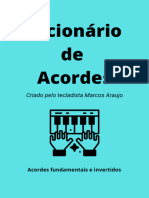 Dicionário de Acordes Teclado-Piano-Órgão