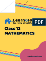 Class 12 Maths Sample Paper 3 - Questions