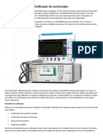 Calibração de Osciloscópio