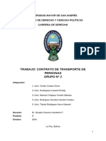 Contrato de Transporte de Personas 2024