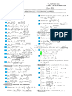 TD1 Fonctions Numeriques